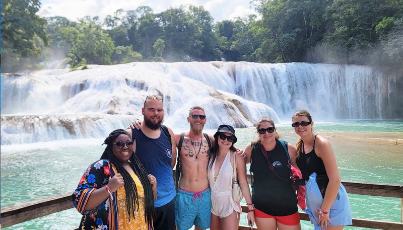 Mexico Agua Azul Waterfalls Day 7